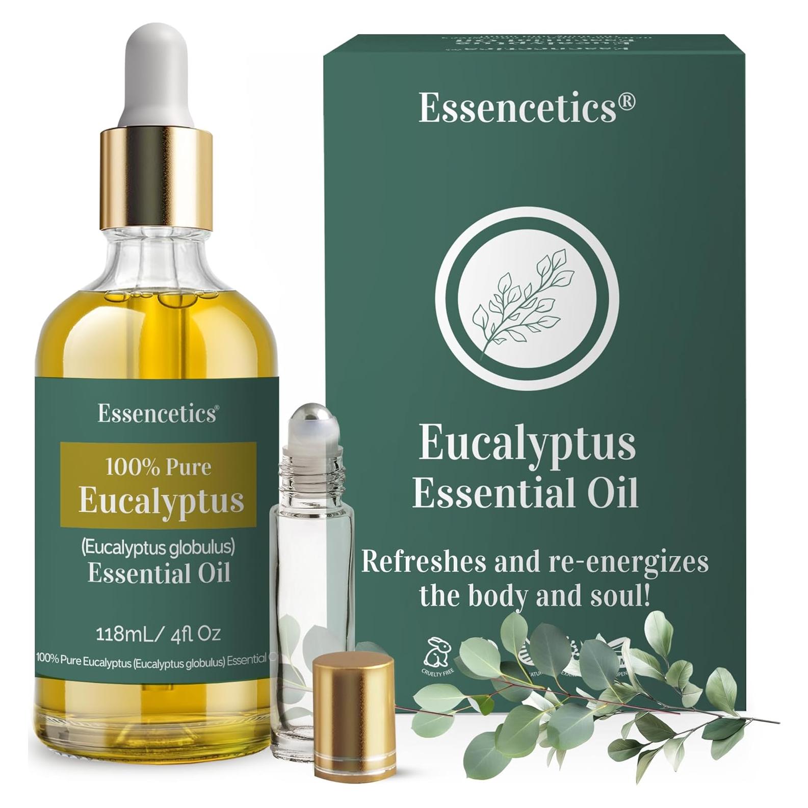 Aceite Esencial de Eucalipto 118ml - 100% Natural - Aromaterapia