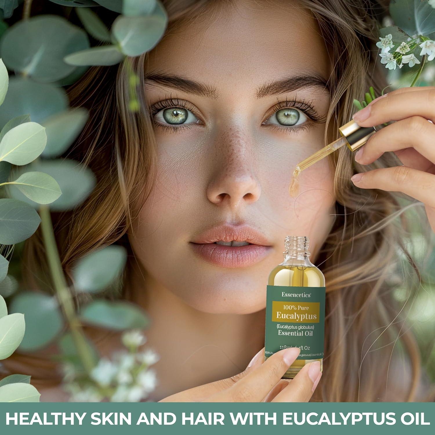 Aceite Esencial de Eucalipto 118ml - 100% Natural - Aromaterapia