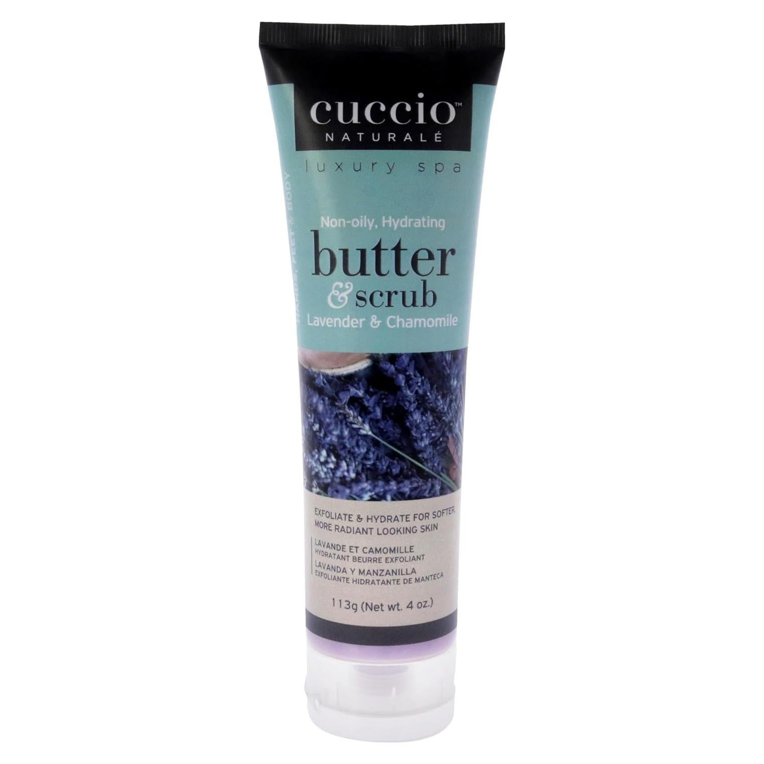 Cuccio Naturale Mantequilla Exfoliante 113g Lavanda Manzanilla