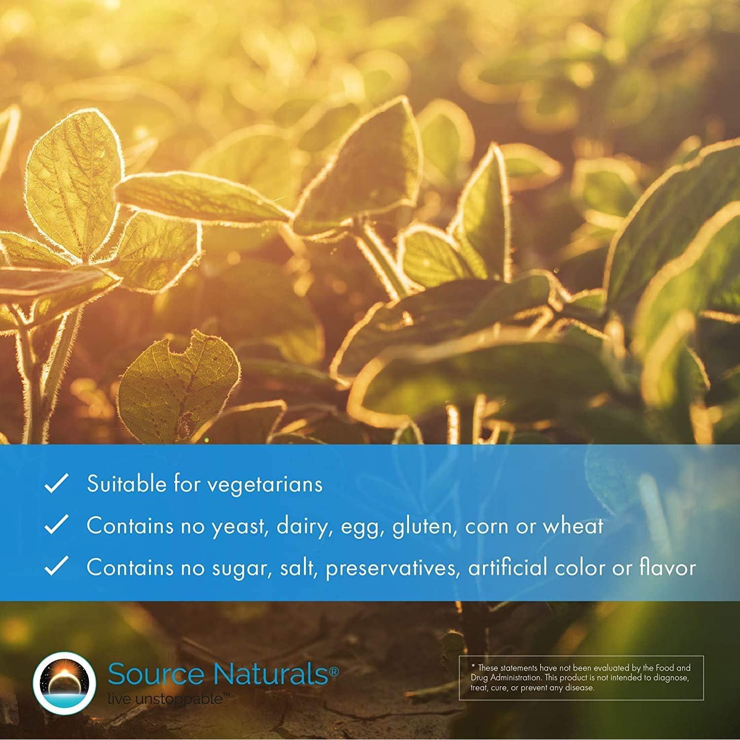 Beta Sitosterol Source Naturals 375mg - 240 Tabletas Vegetarianas