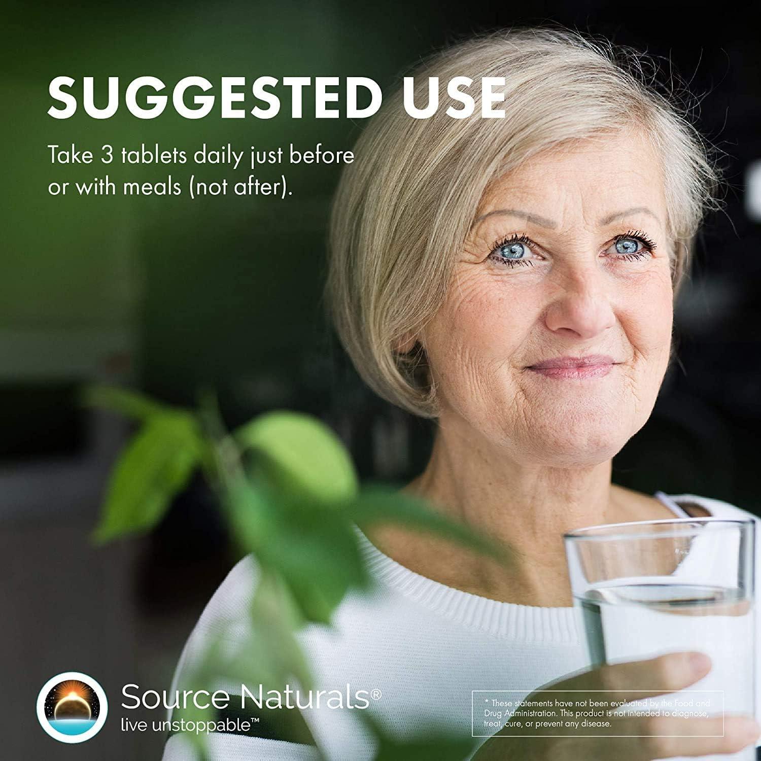 Beta Sitosterol Source Naturals 375mg - 240 Tabletas Vegetarianas