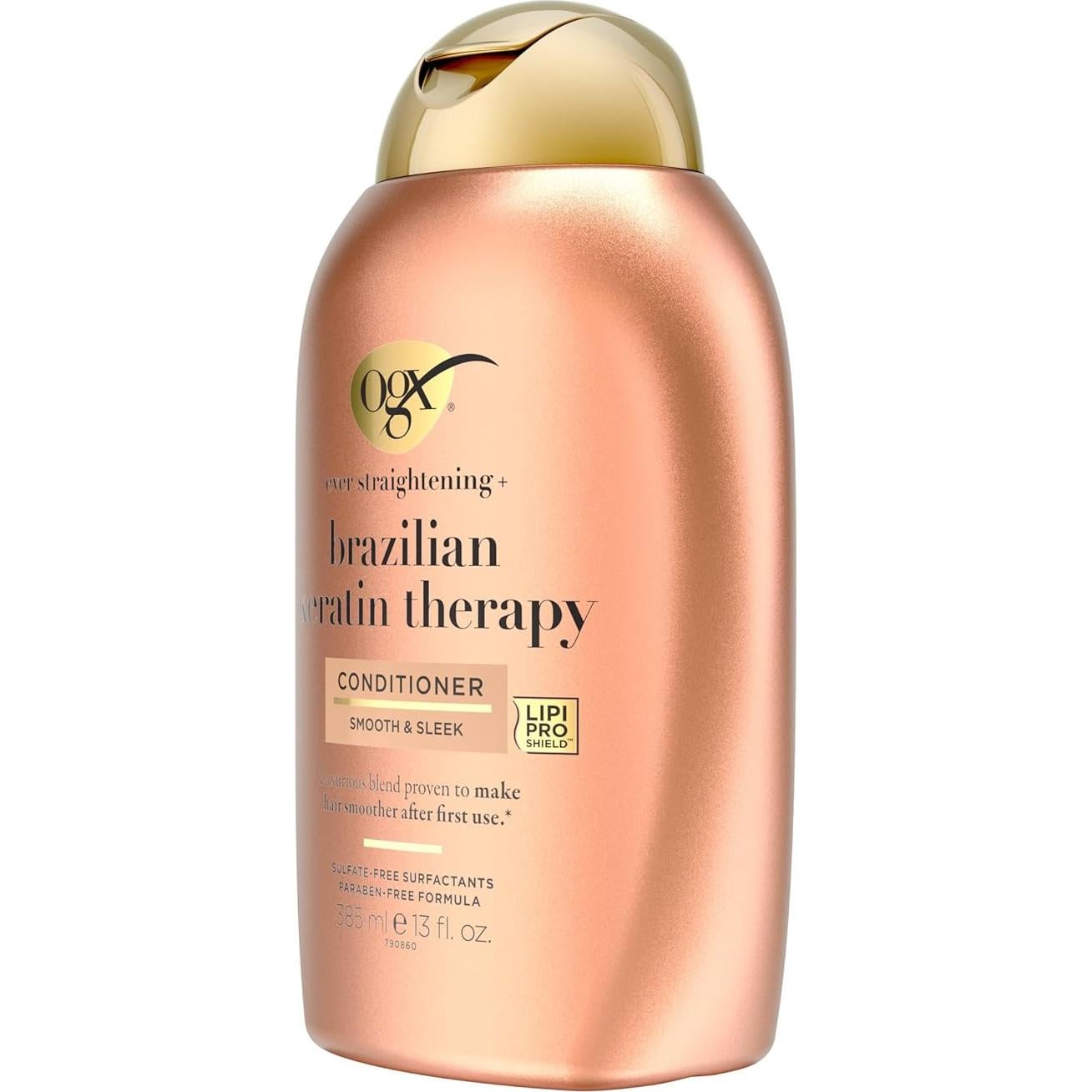 Acondicionador OGX Ever Straight 385 ml - Queratina y Aceites