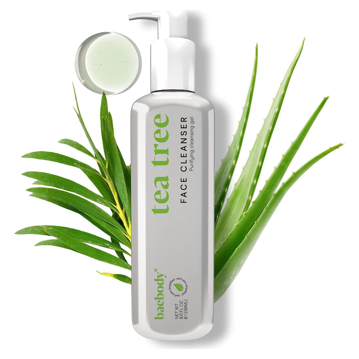 Gel Limpiador Facial Baebody - Árbol de Té 236 ml
