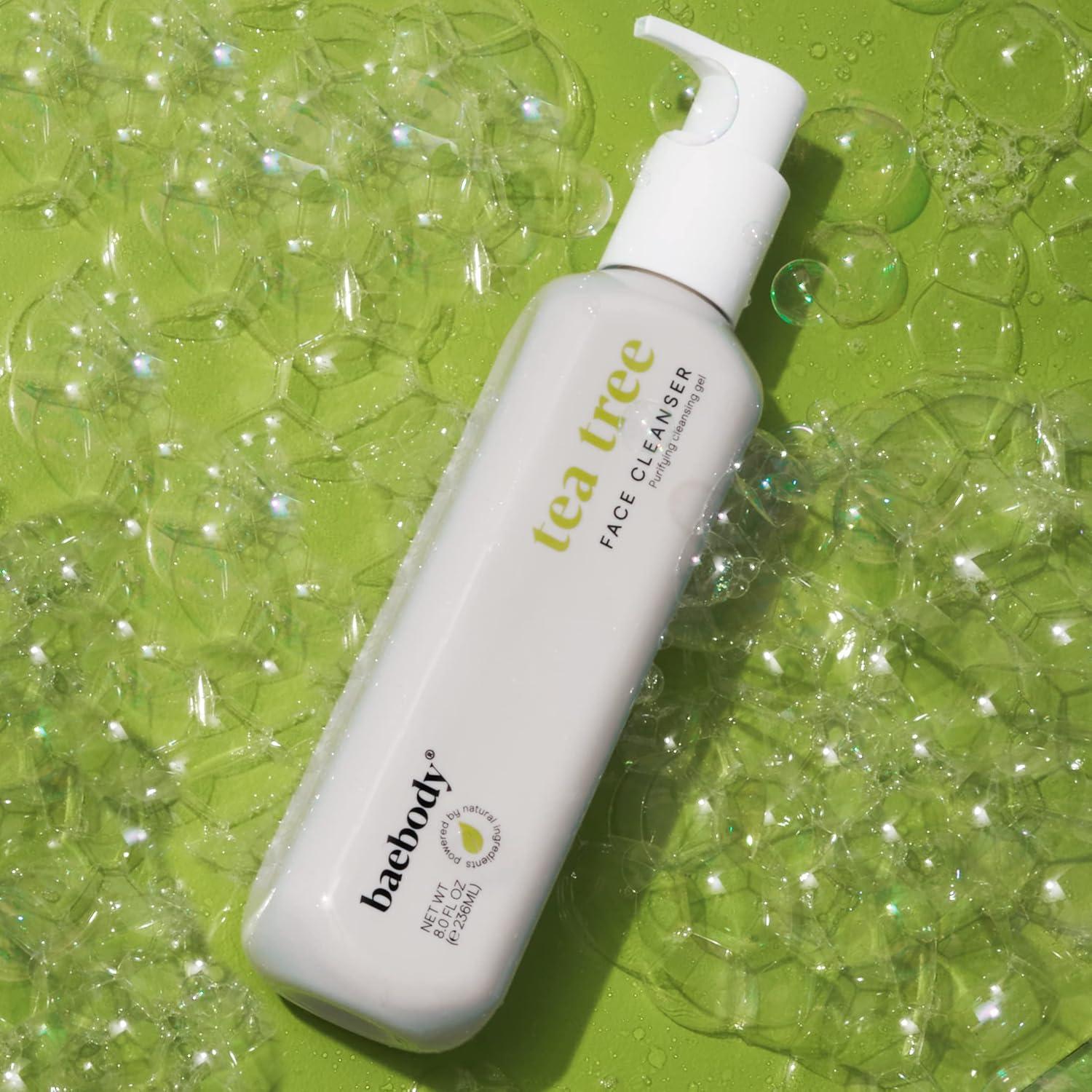 Gel Limpiador Facial Baebody - Árbol de Té 236 ml