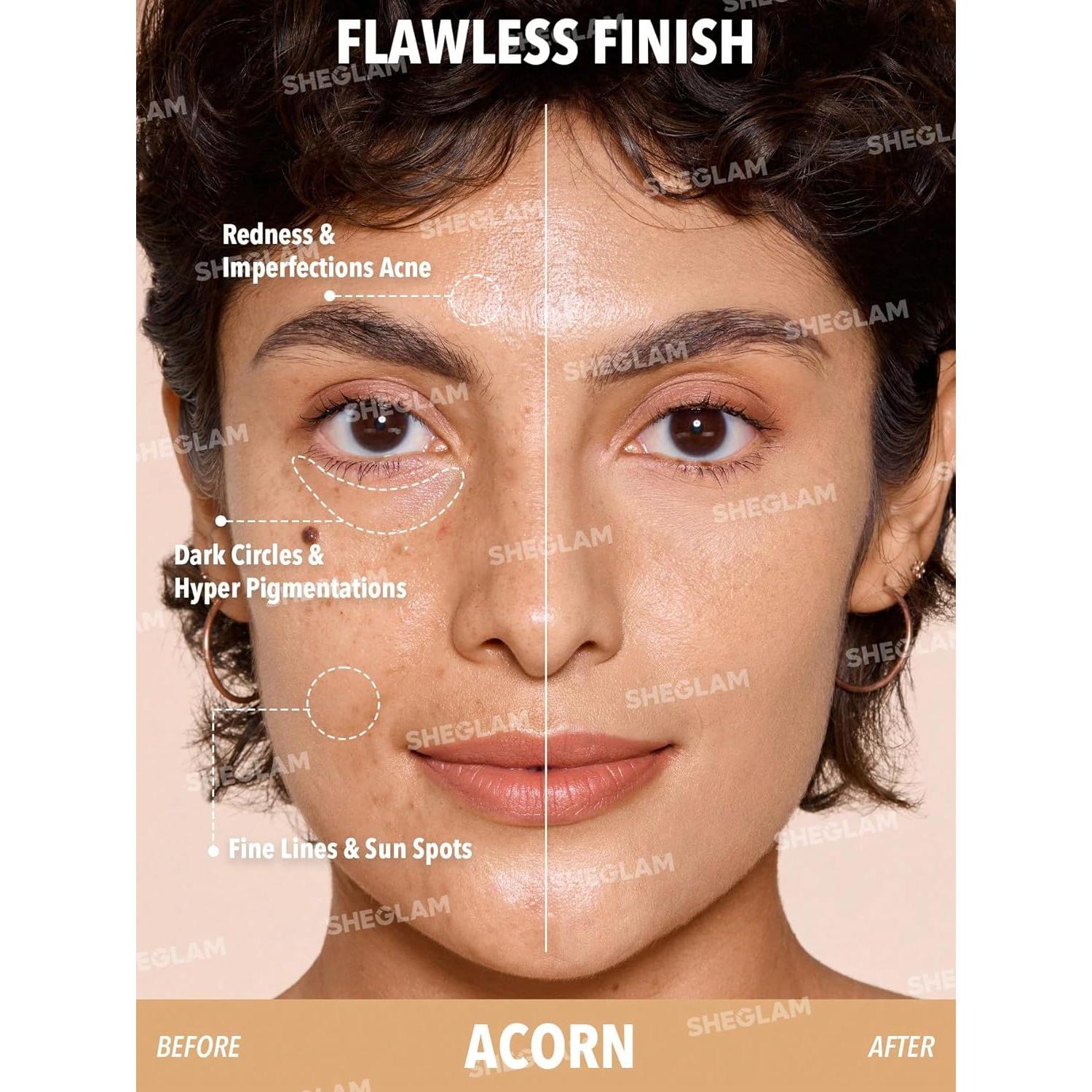 Base de Maquillaje en Barra SHEGLAM Skin Magnet Bellota 91g