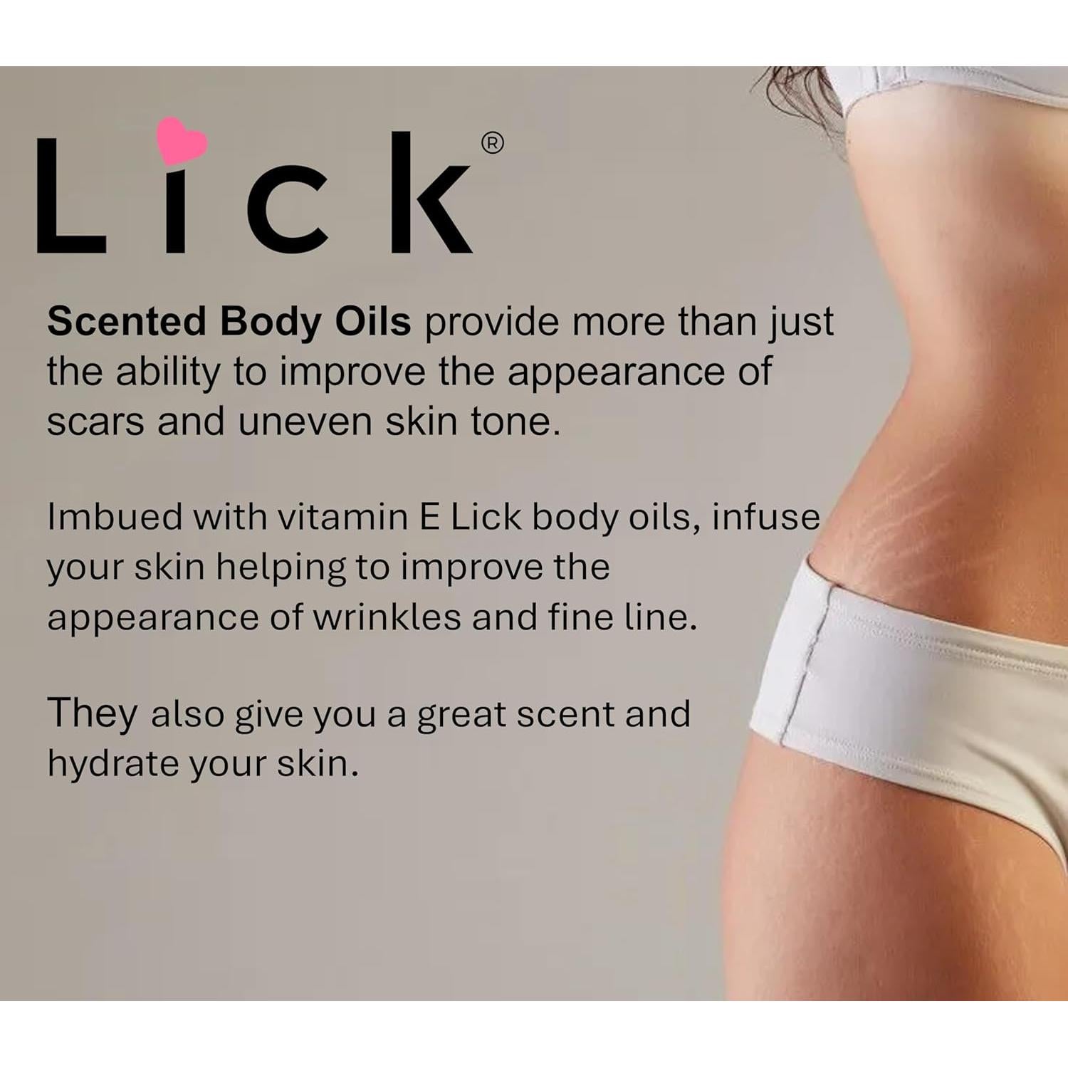 Aceite Corporal Hidratante Lick 118 ml Fresa Chocolate