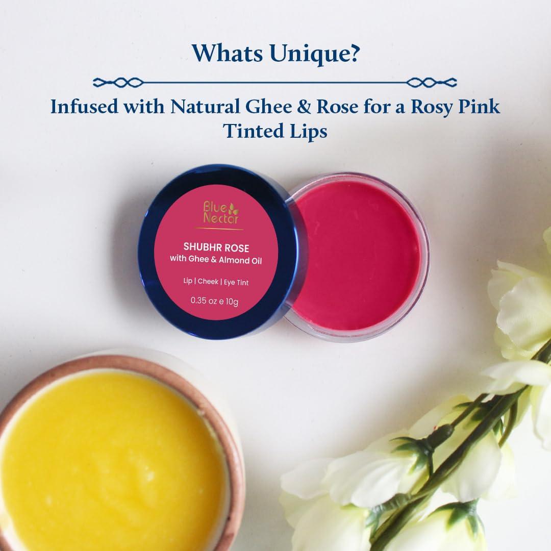 Tinte Labial Rosa Blue Nectar 9.92 g - Hidratante Natural