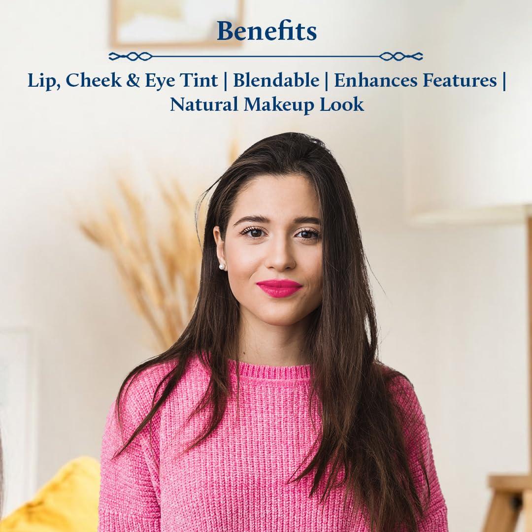 Tinte Labial Rosa Blue Nectar 9.92 g - Hidratante Natural