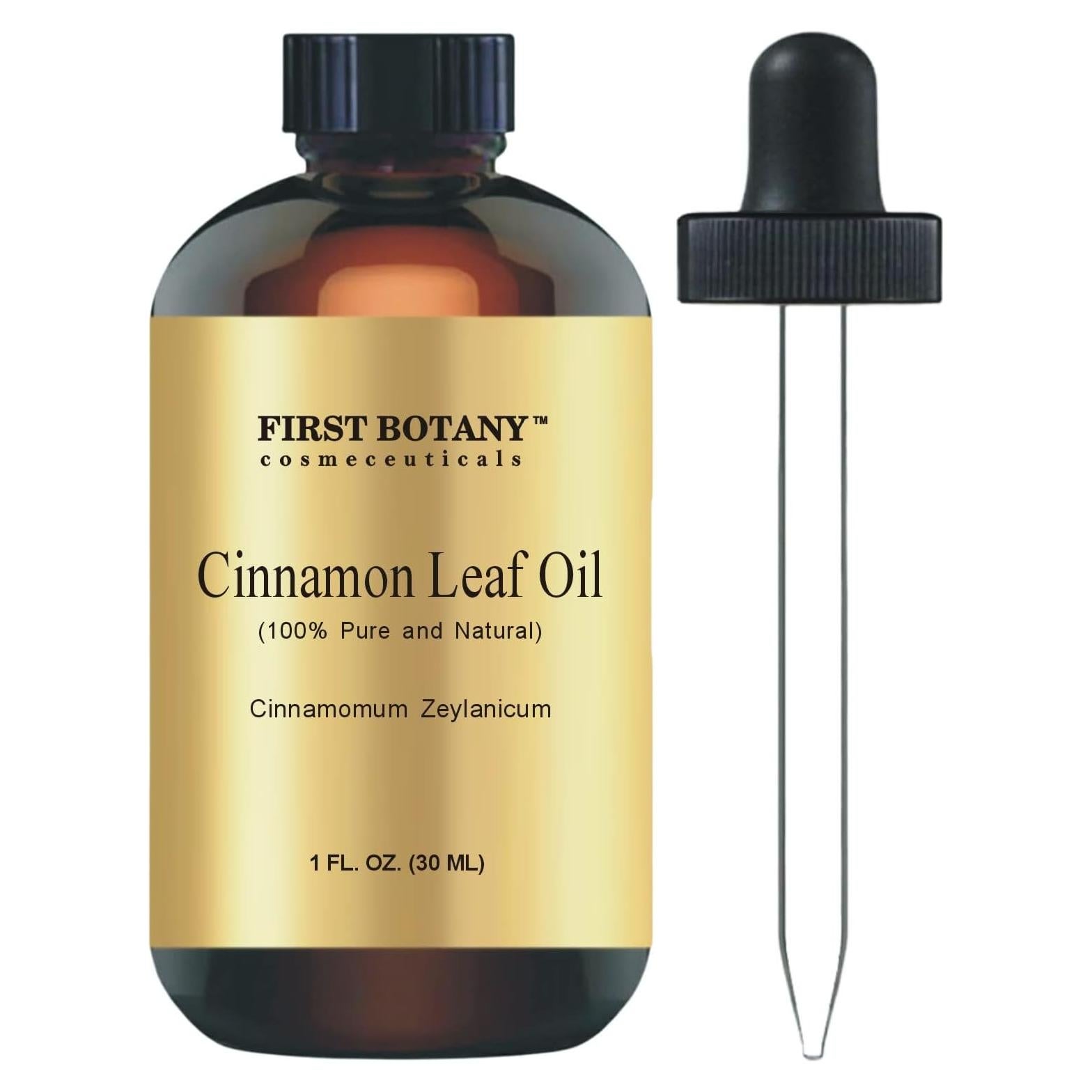 Aceite Esencial de Canela 100% Puro Primera Botánica 29.57 ml