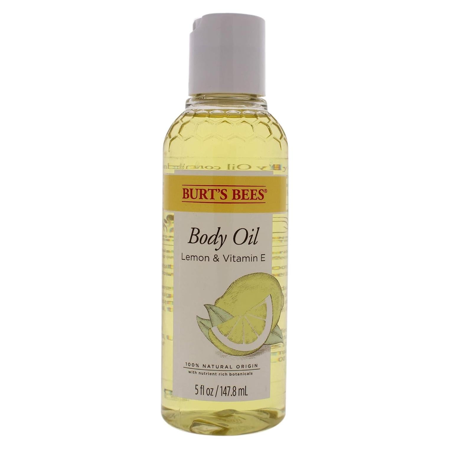 Aceite Corporal Burts Bees 148 ml - Limón y Vitamina E