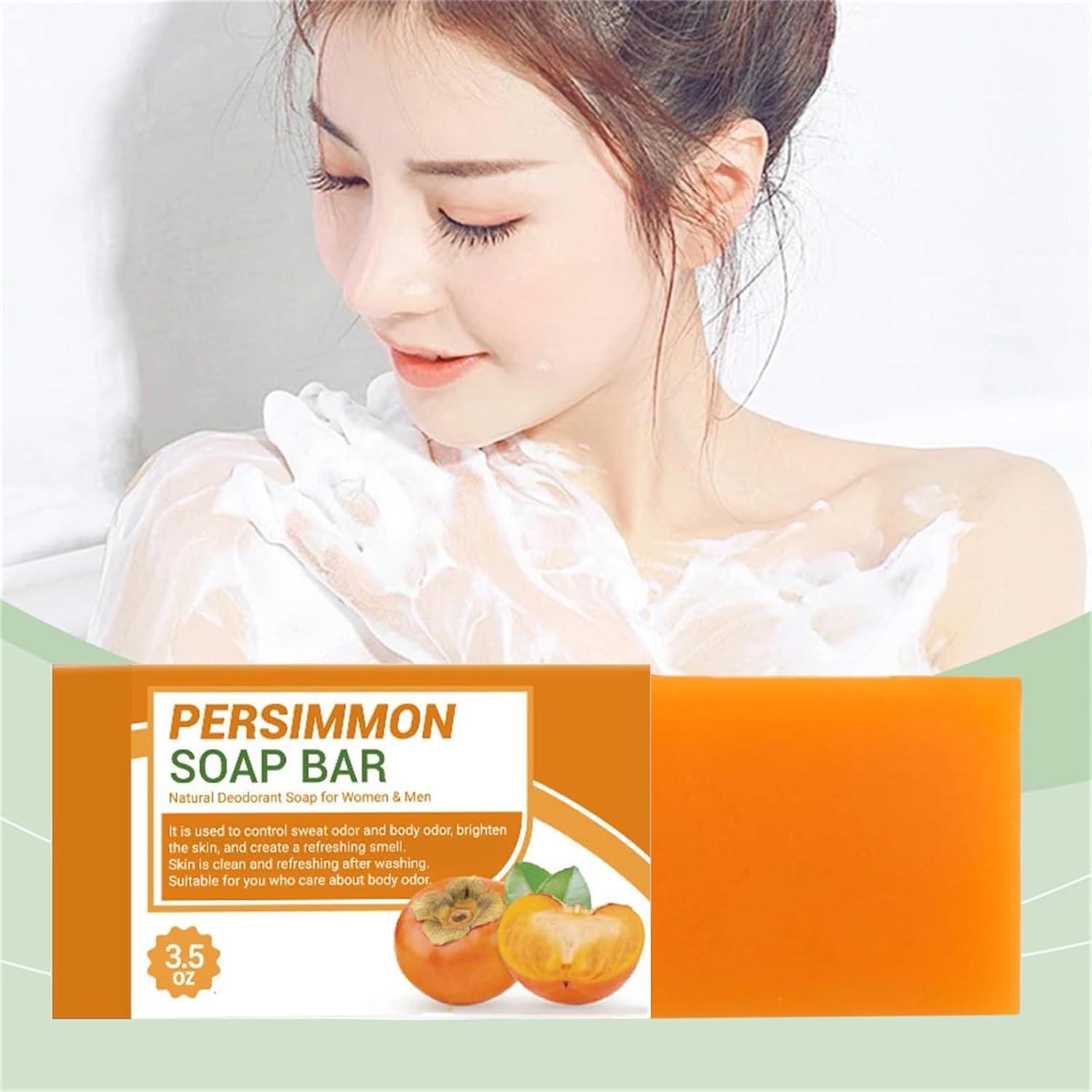 Jabón Natural de Persimón Omexry 100g - Desodorante Corporal