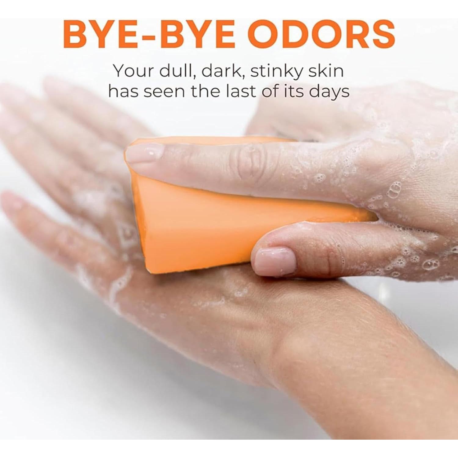 Jabón Natural de Persimón Omexry 100g - Desodorante Corporal