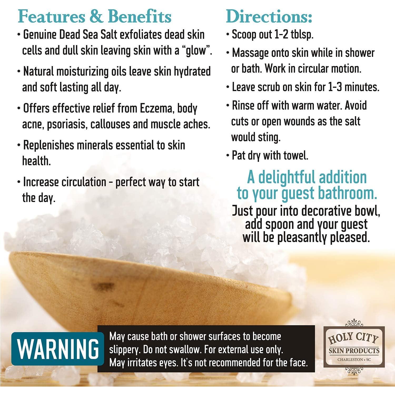 Exfoliante Corporal Coco Holy City 473 ml - Sal del Mar Muerto