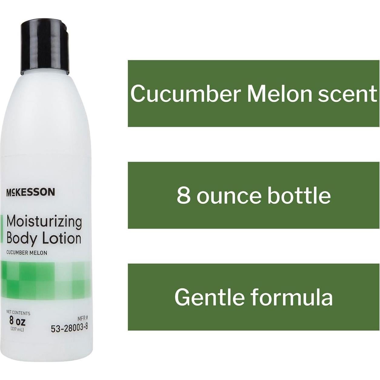 Loción Corporal Hidratante McKesson 226.8 g Melón de Pepino
