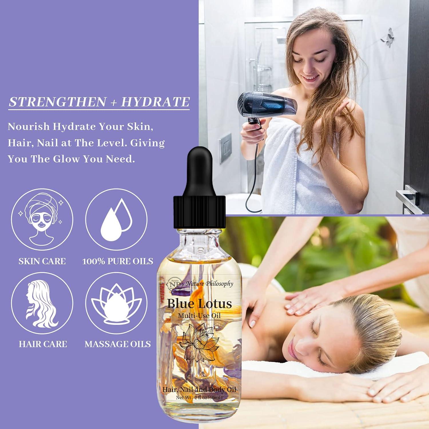 Aceite Multiuso Loto Azul NP FILOSOFÍA DE LA NATURALEZA 60ml