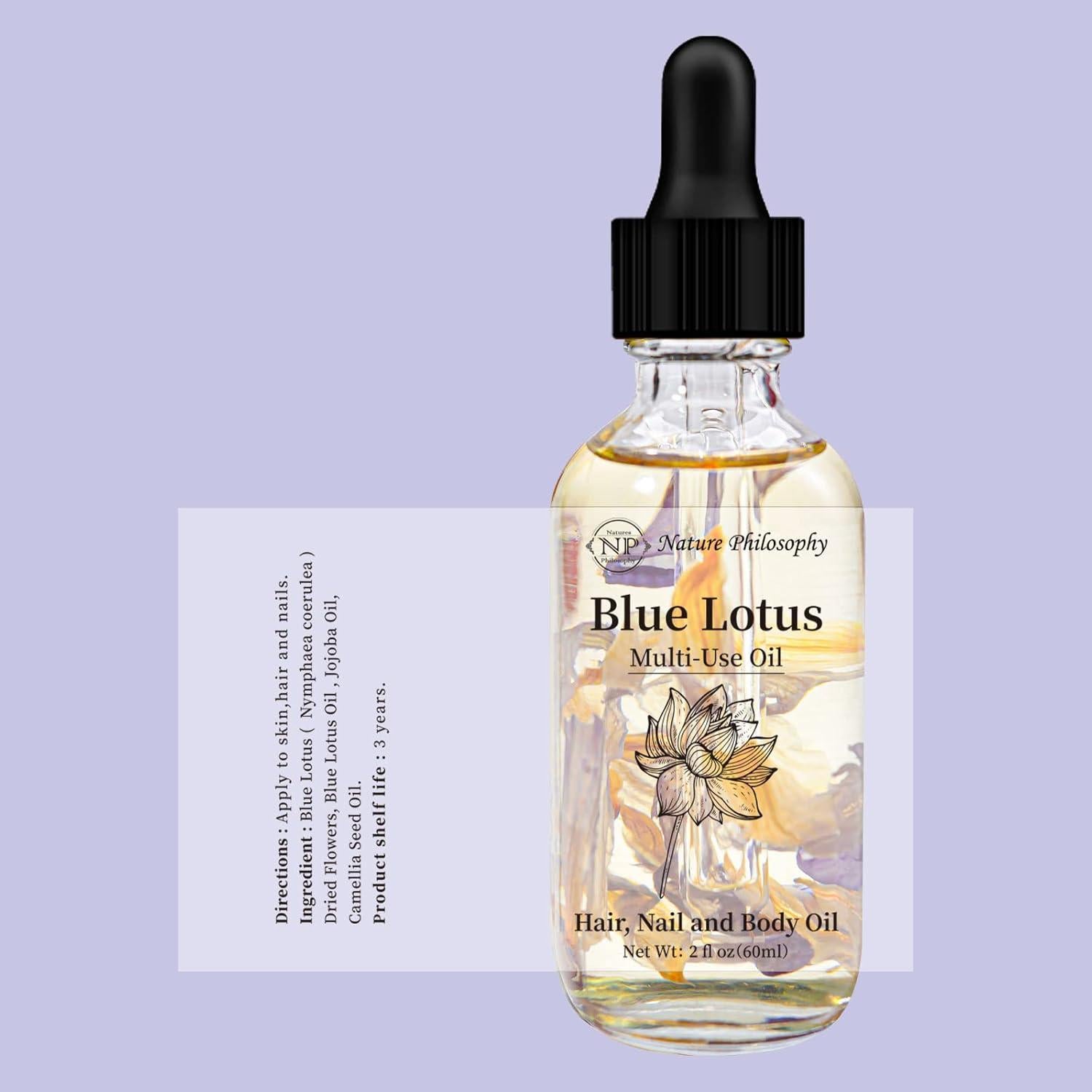 Aceite Multiuso Loto Azul NP FILOSOFÍA DE LA NATURALEZA 60ml