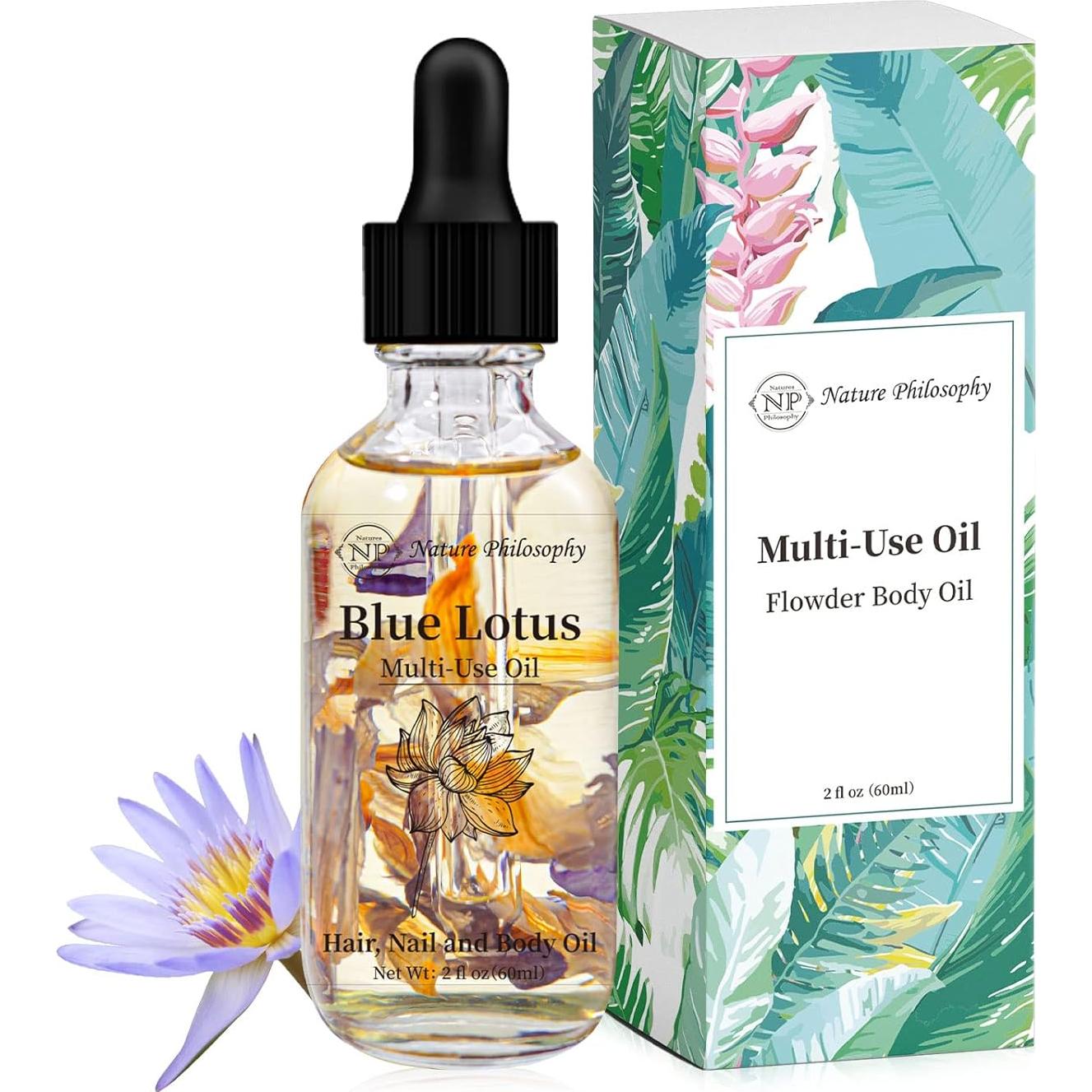 Aceite Multiuso Loto Azul NP FILOSOFÍA DE LA NATURALEZA 60ml