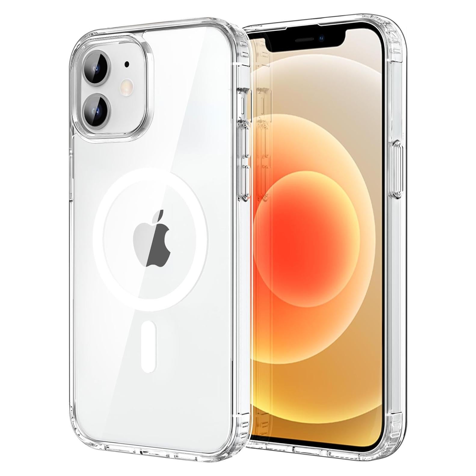 Funda Magnética CACOE para iPhone 12/12 Pro 6.1" Transparente
