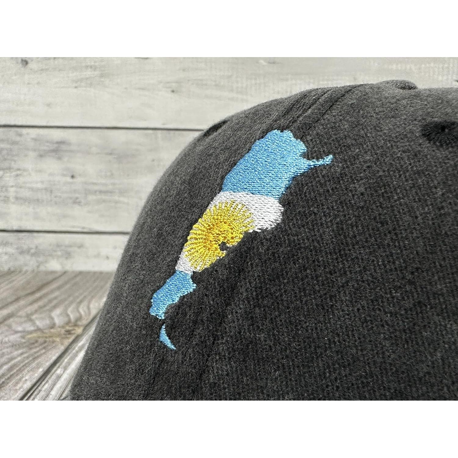 Gorra de Papá Bandera Argentina Shenbors - Ajustable Unisex