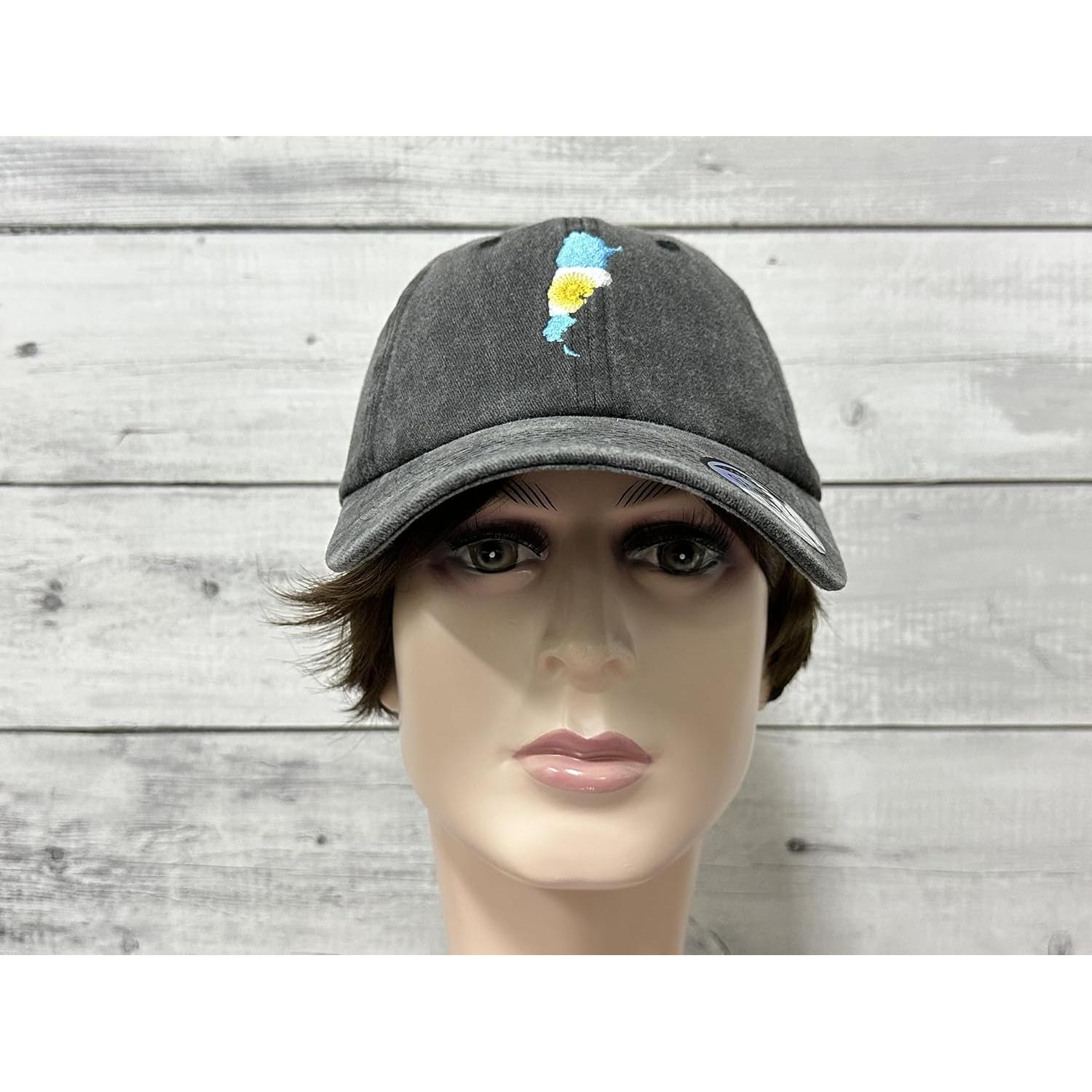 Gorra de Papá Bandera Argentina Shenbors - Ajustable Unisex
