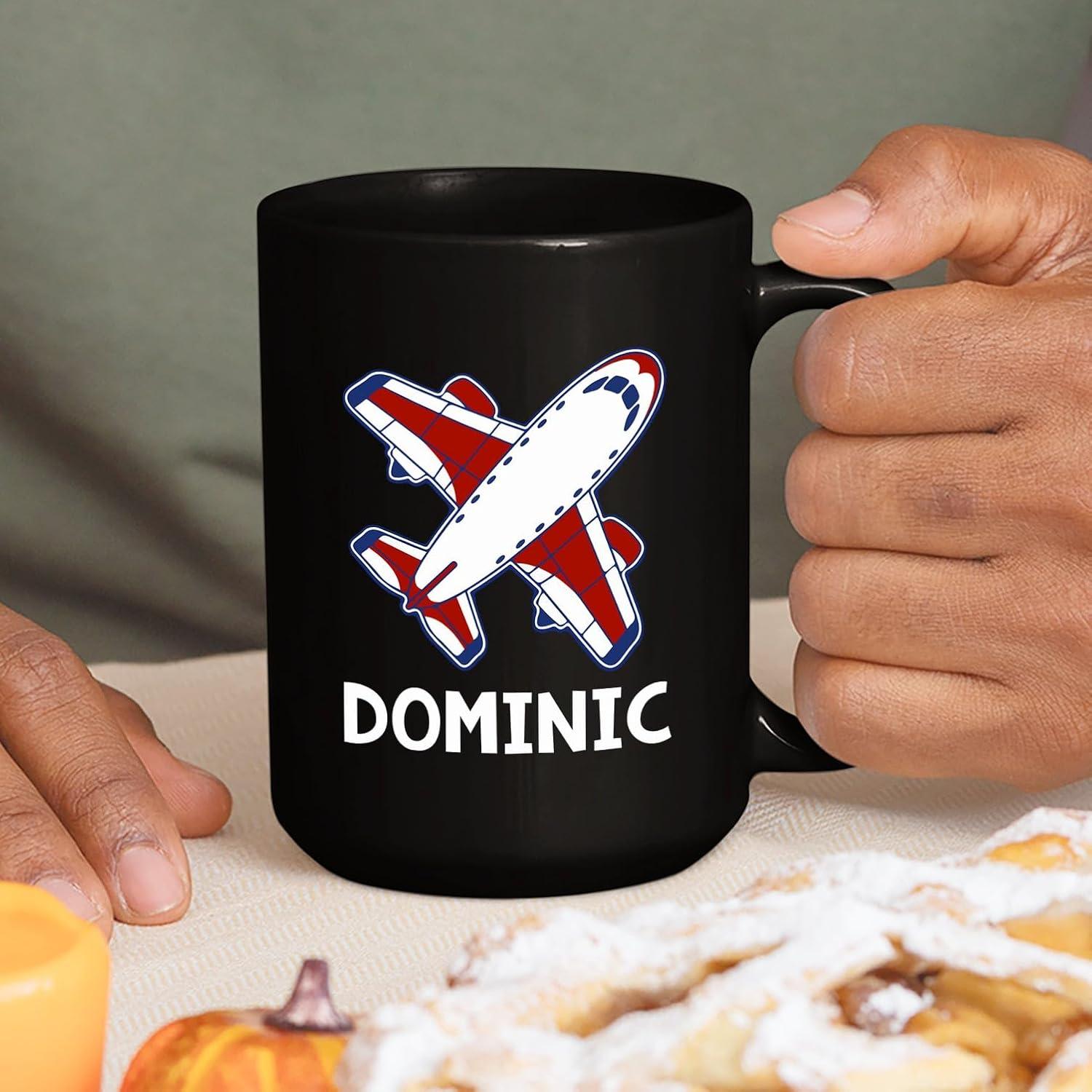 Taza Personalizada de Avión Mazoli 311ml y 443ml Cerámica