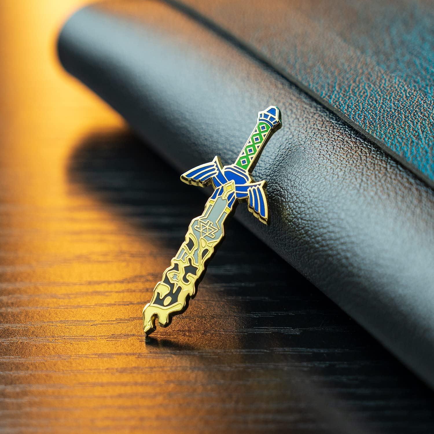 Juego de Broches Luminosa Espada Rota Mankamonga 5.08cm 7.62cm