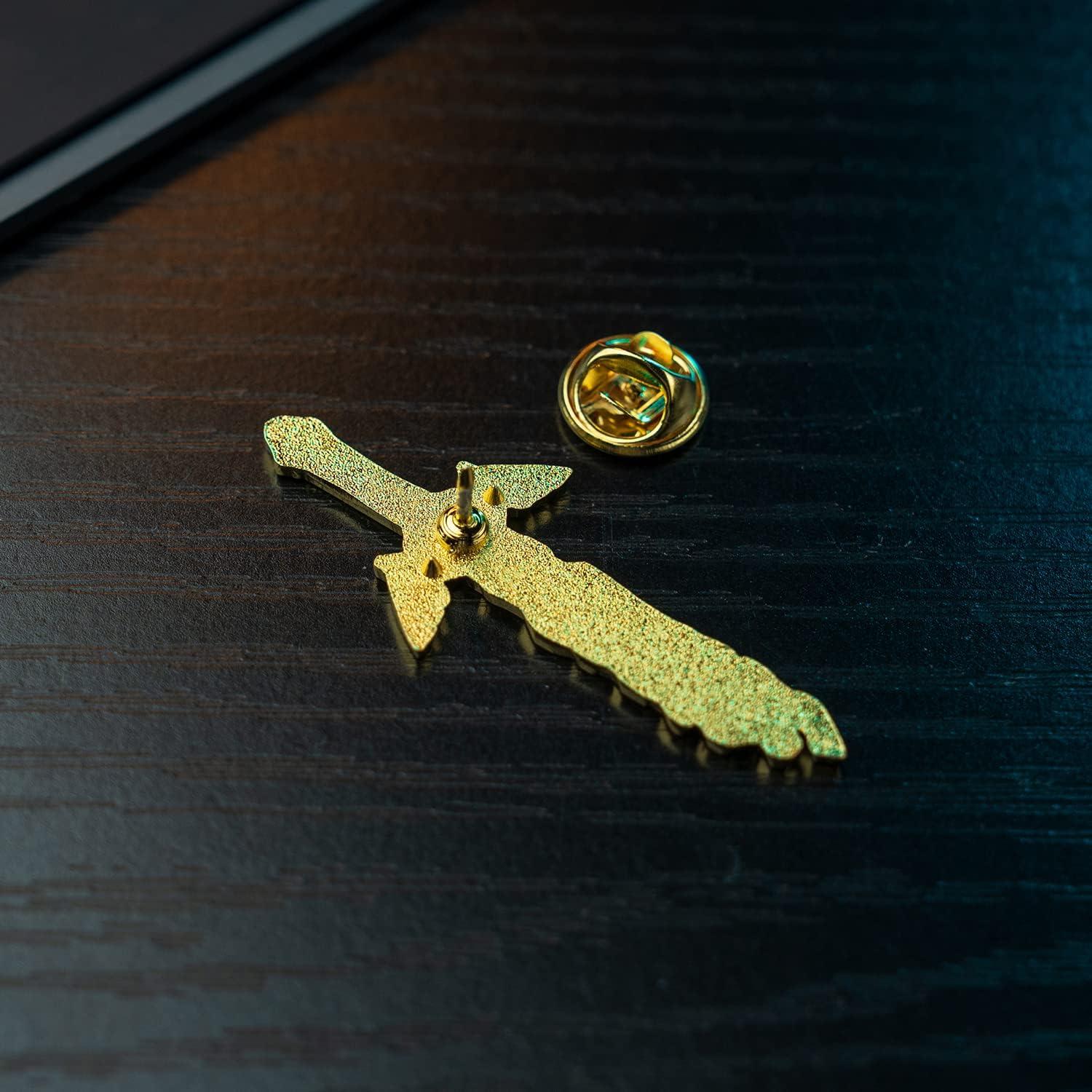 Juego de Broches Luminosa Espada Rota Mankamonga 5.08cm 7.62cm