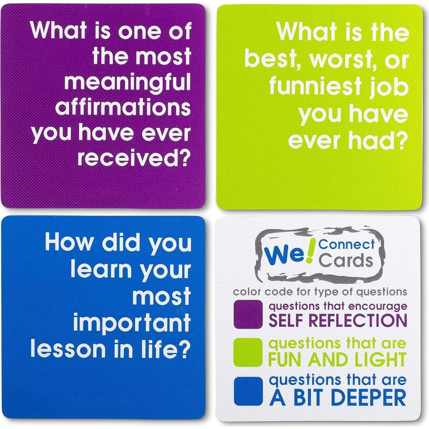 Conectar Tarjetas - Juego de Iniciadores de Conversación 60 Piezas