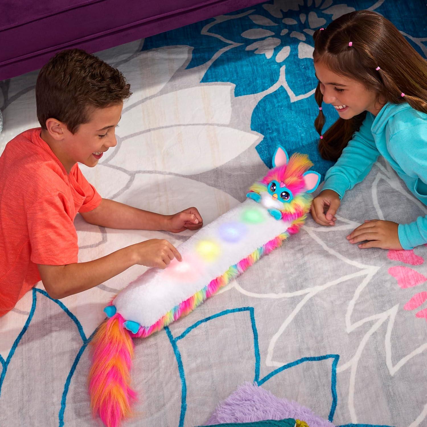 Furby DJ Juguete Interactivo Arcoíris Peluche + Pilas Duracell AA