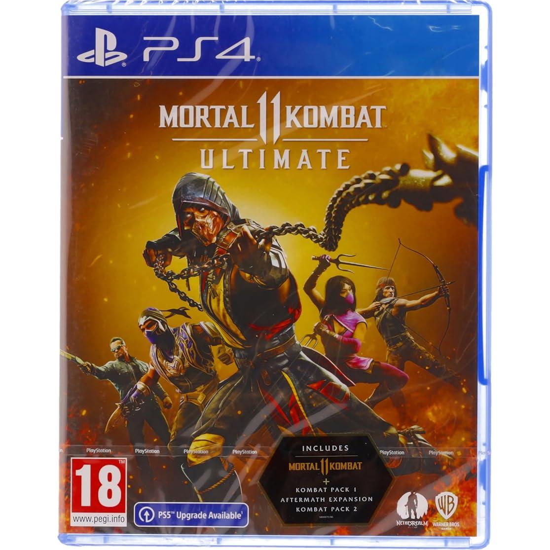 Mortal Kombat 11 Ultimate PS4 - Incluye Kombat Packs y DLC