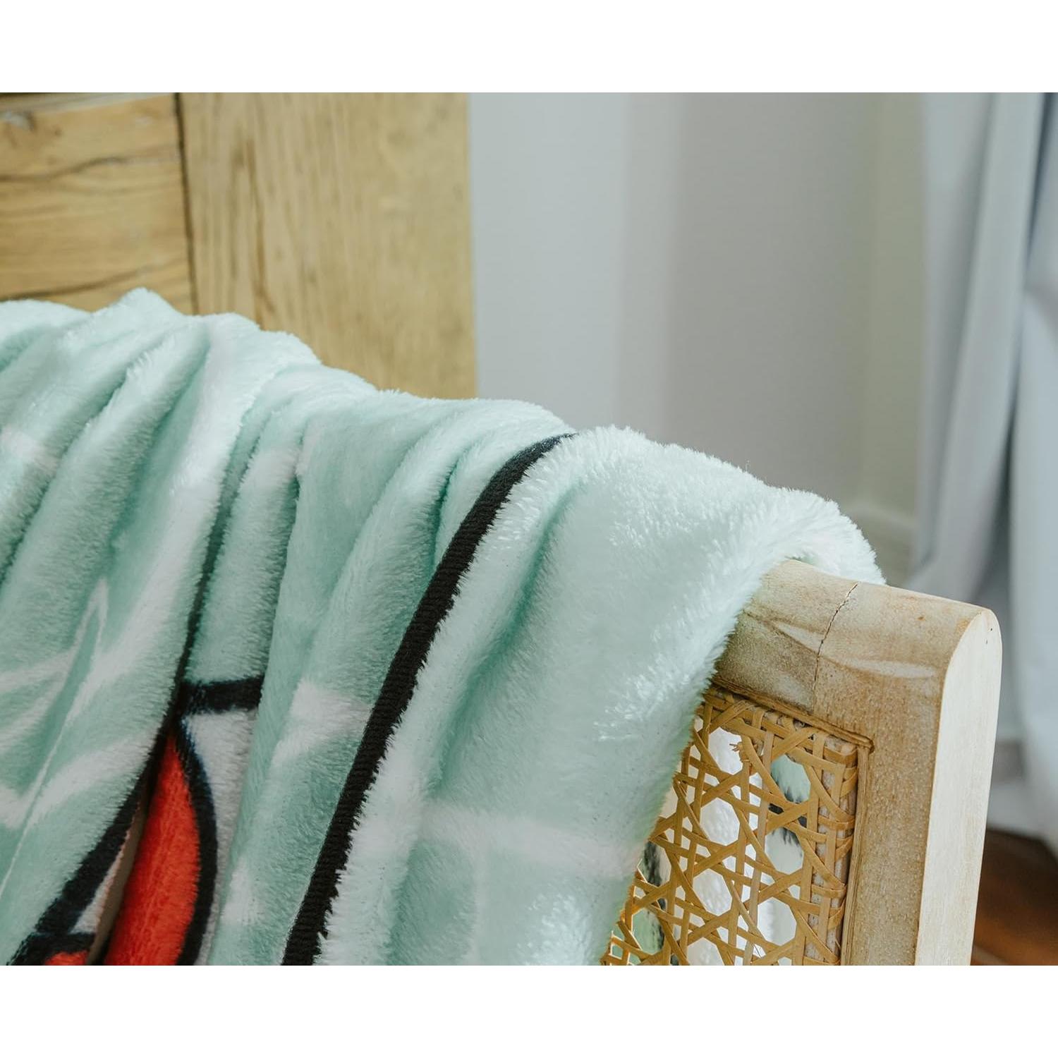 Manta de Forro Cuphead 152x114 cm Poliester Suave