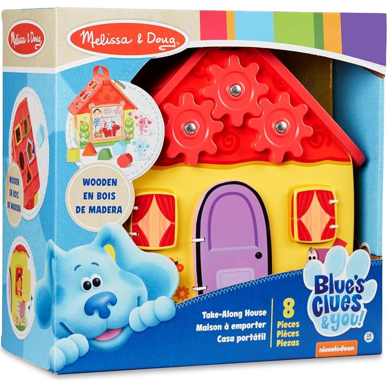 Casa de Madera Clasificadora Melissa & Doug - Pistas de Blue