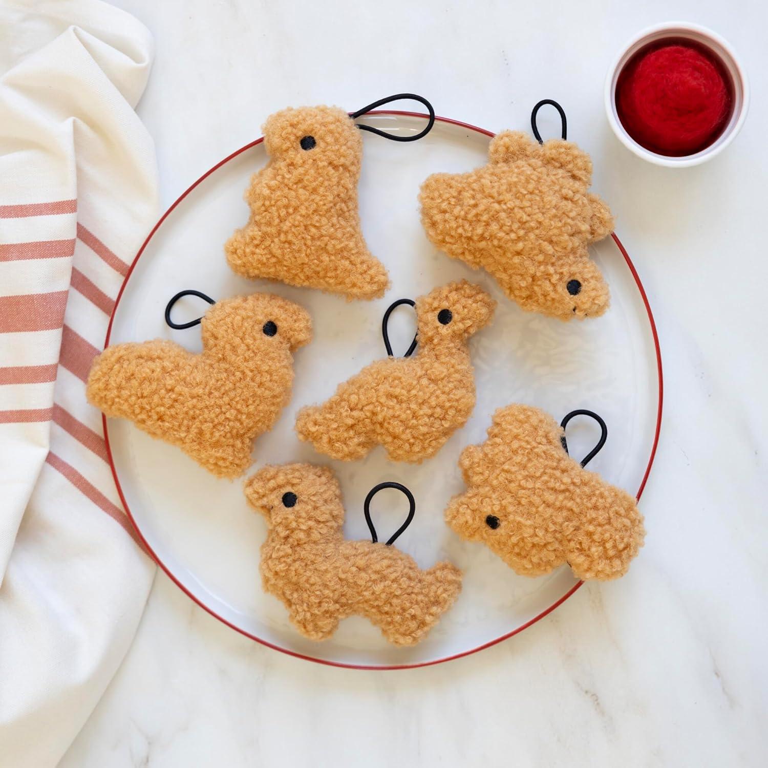 Llaveros de Peluche Russ Snackeez Dino Nuggets 6-Pack 8.89 cm