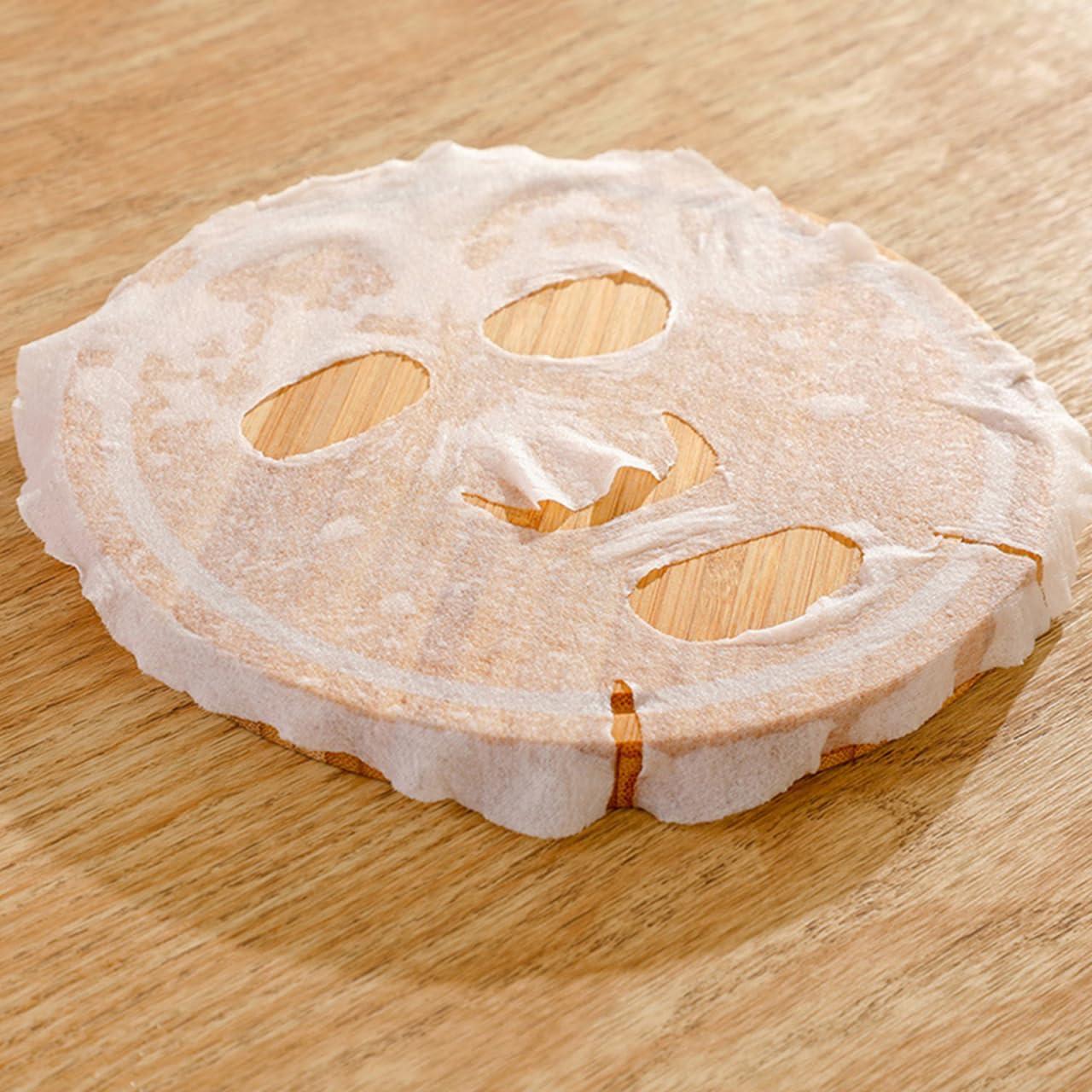 Hoja de Máscara Facial Comprimida FRCOLOR 100 Pcs Algodón