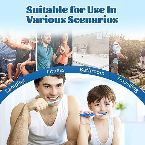 Cubiertas de Cepillo de Dientes UCEC 6 Pack - Protectores Viaje