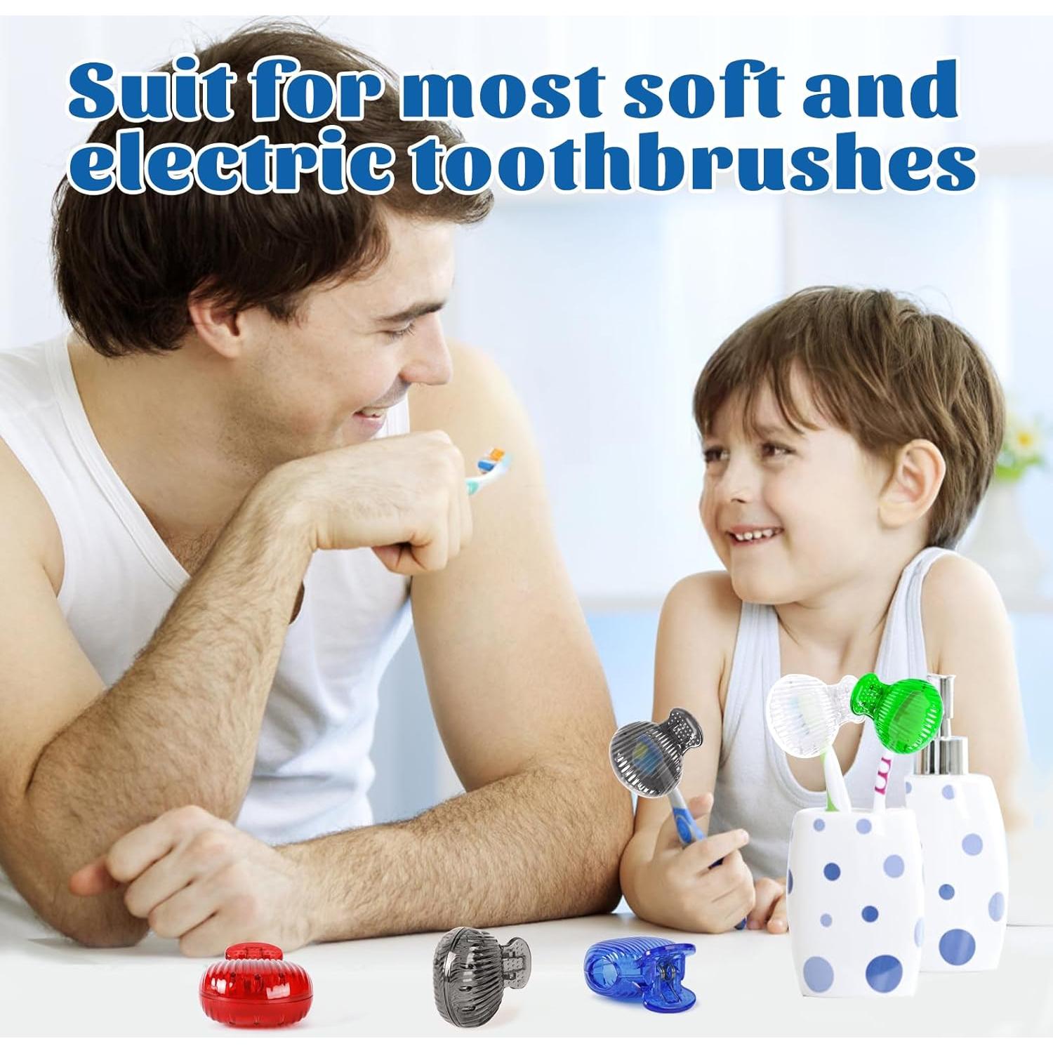 Cubiertas de Cepillo de Dientes UCEC 6 Pack - Protectores Viaje