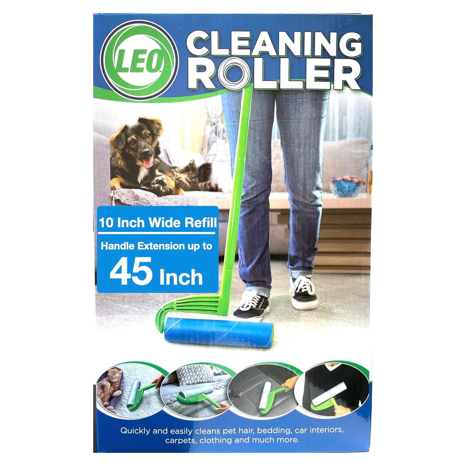 Rodillo de Limpieza Leo Mega Adhesivo 25.4 cm con Recarga