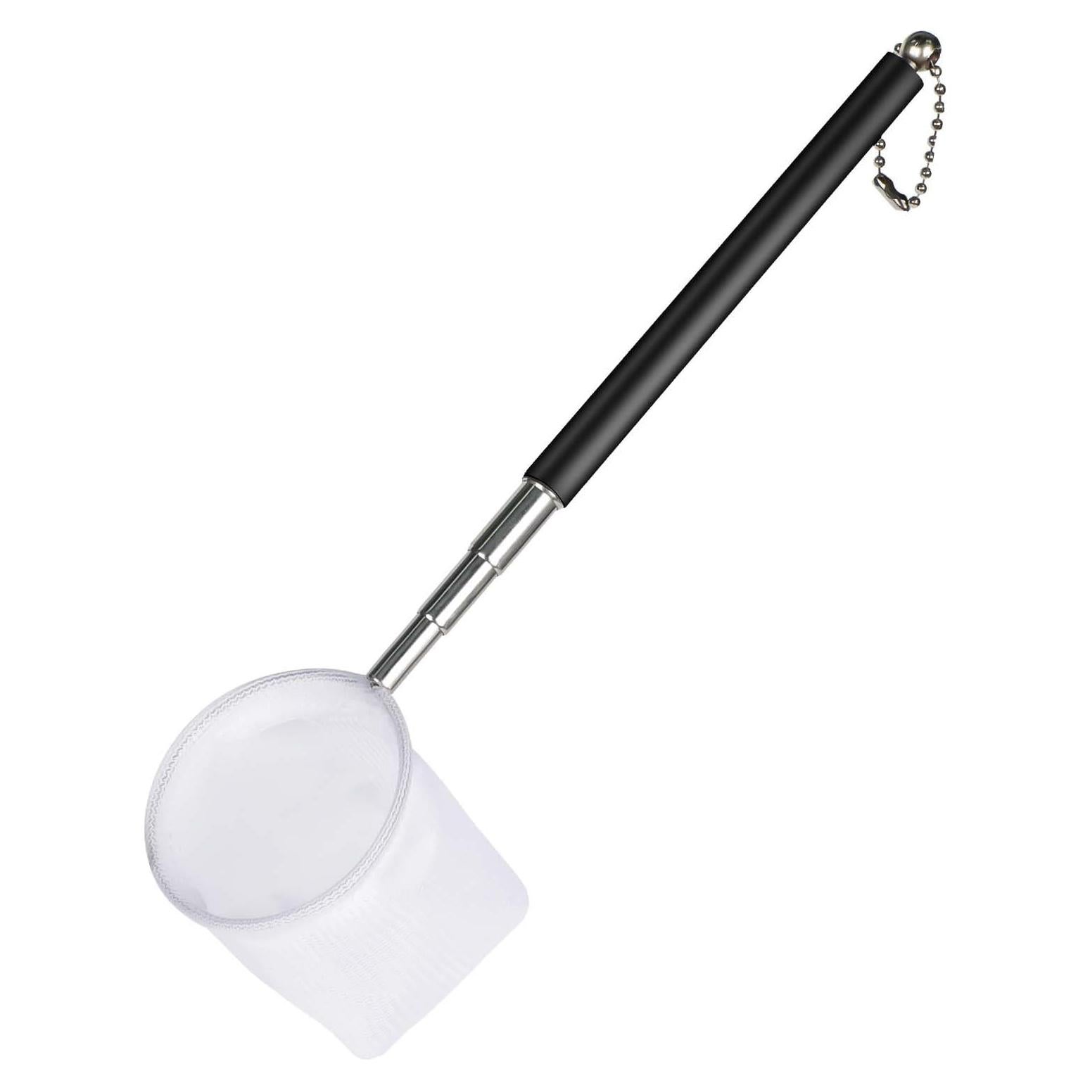 Red de Camarones Pawfly 5.08cm con Mango Telescópico Acero Inoxidable