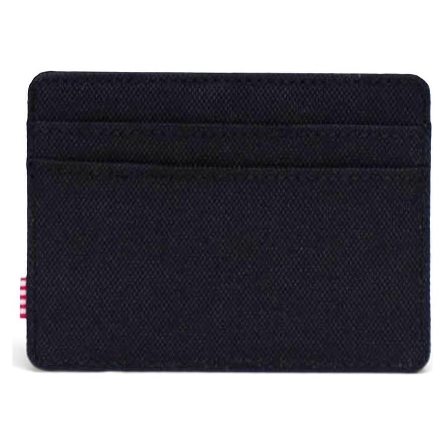 Cartera de Tarjetas Herschel Charlie Negra con Bloqueo RFID