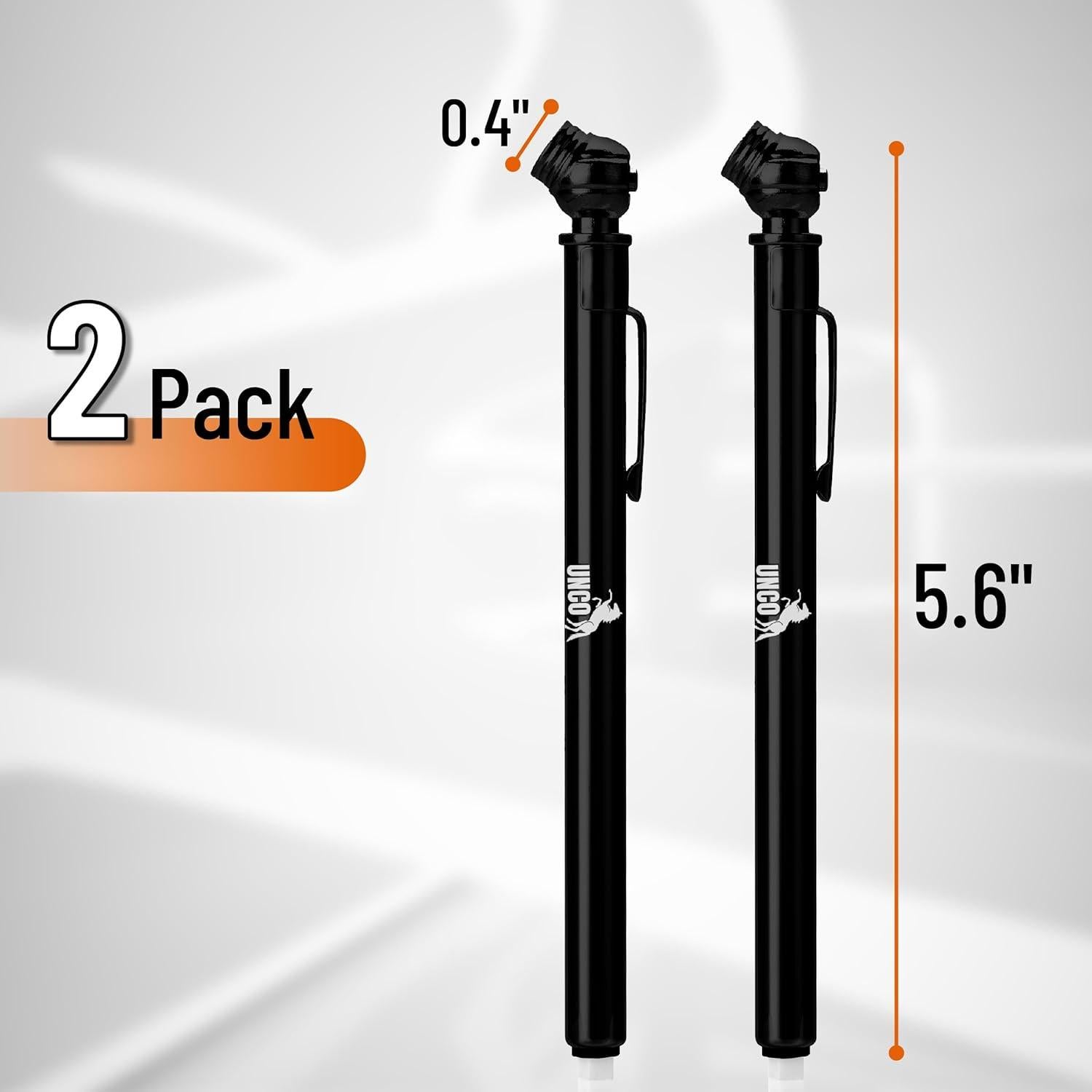 Medidor de Presión de Neumáticos UNCO - 2 Paquete, 10-75 PSI