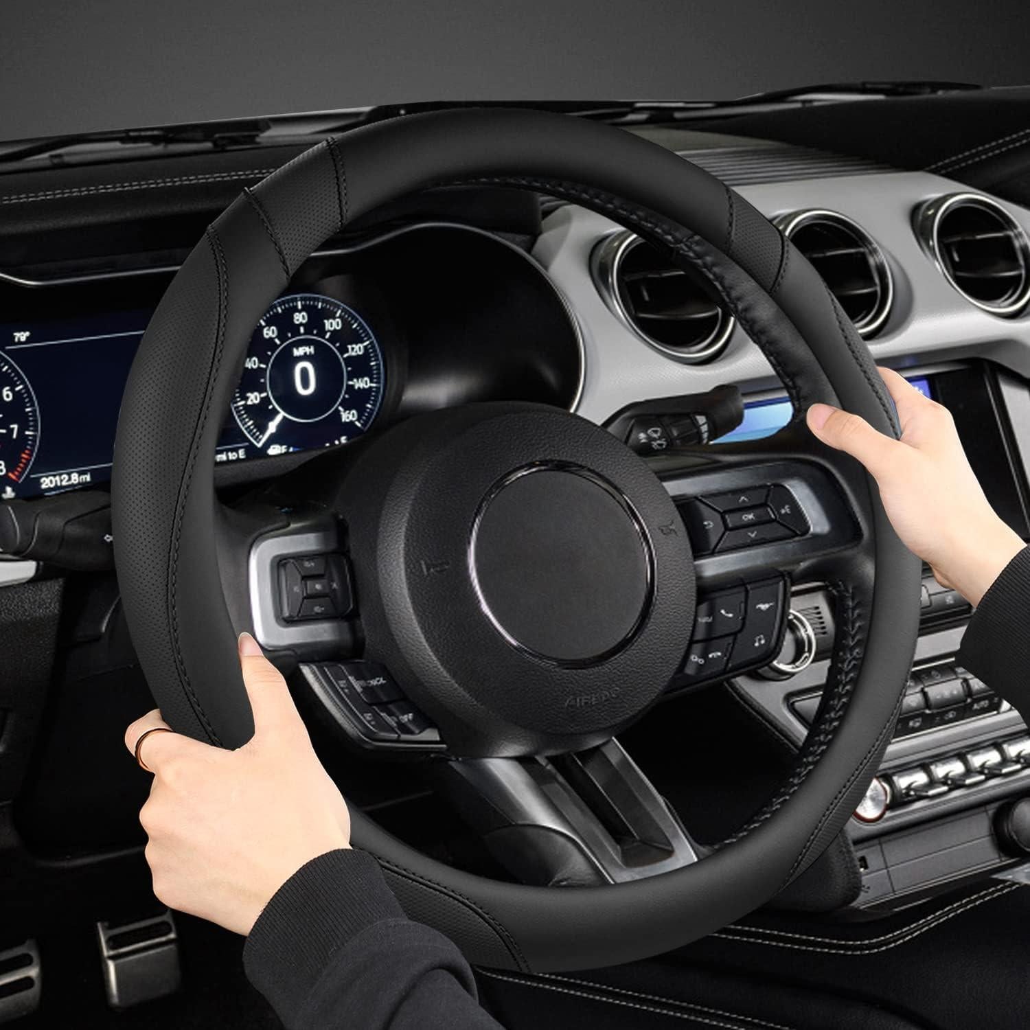 Cubierta de Volante West Llama para Ford Tamaño Estándar Negro