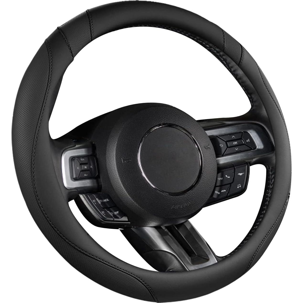 Cubierta de Volante West Llama para Ford Tamaño Estándar Negro