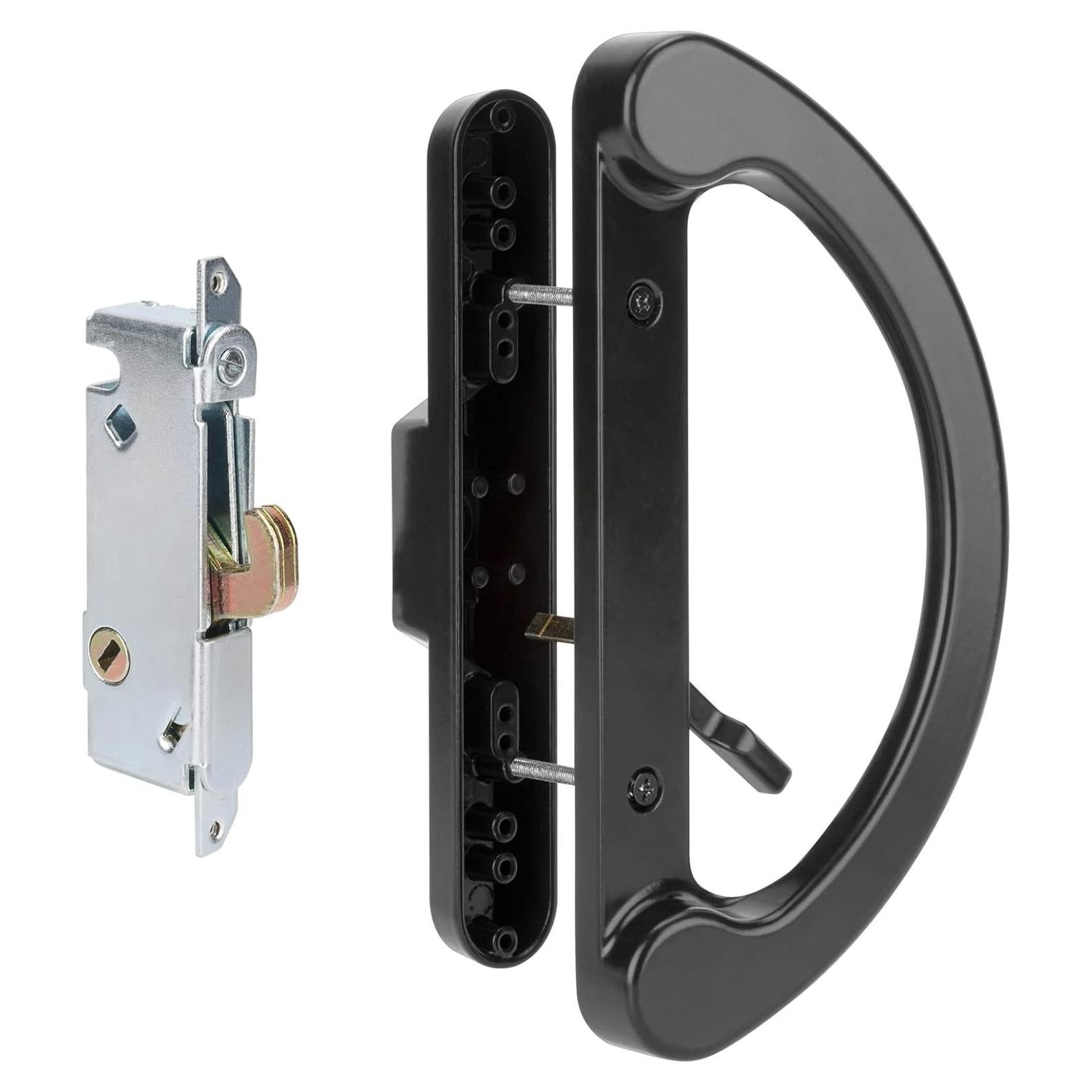 Juego de Manijas para Puerta de Patio HILLMASTER Negro 45°