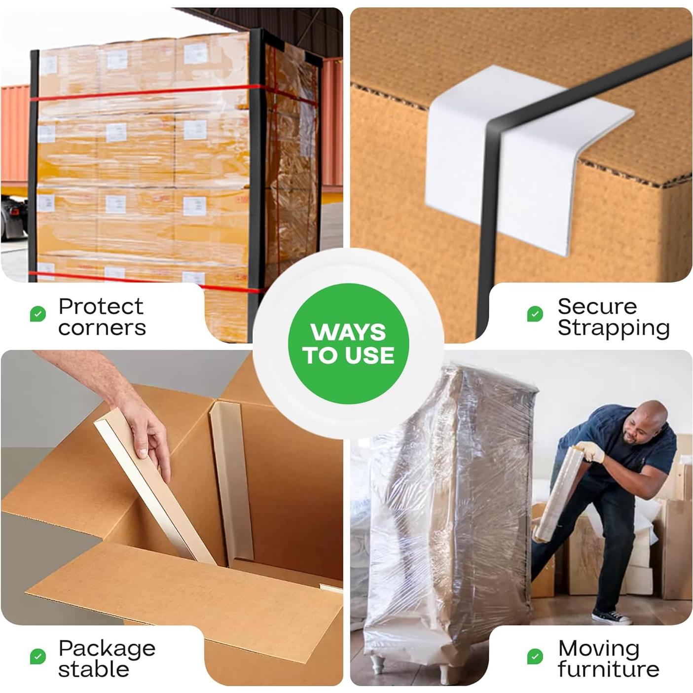 Protectores de Esquinas de Cartón IDL 20 Unidades 5.1x22.9 cm