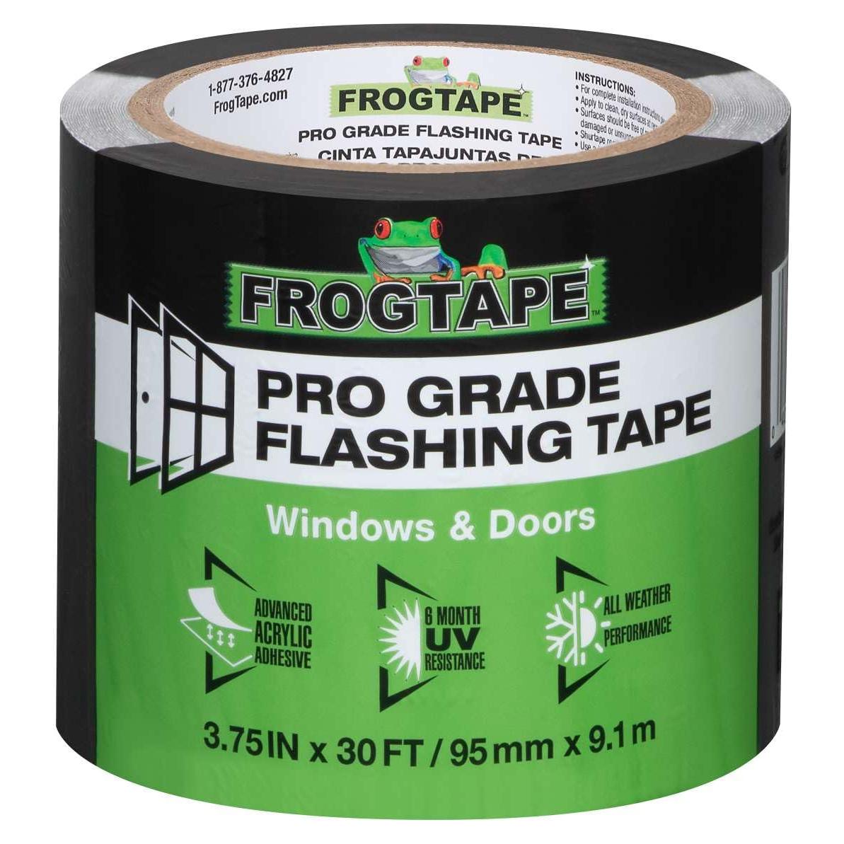 Cinta de Sellado FrogTape Pro Grade 9.53 cm x 9.14 m Negra