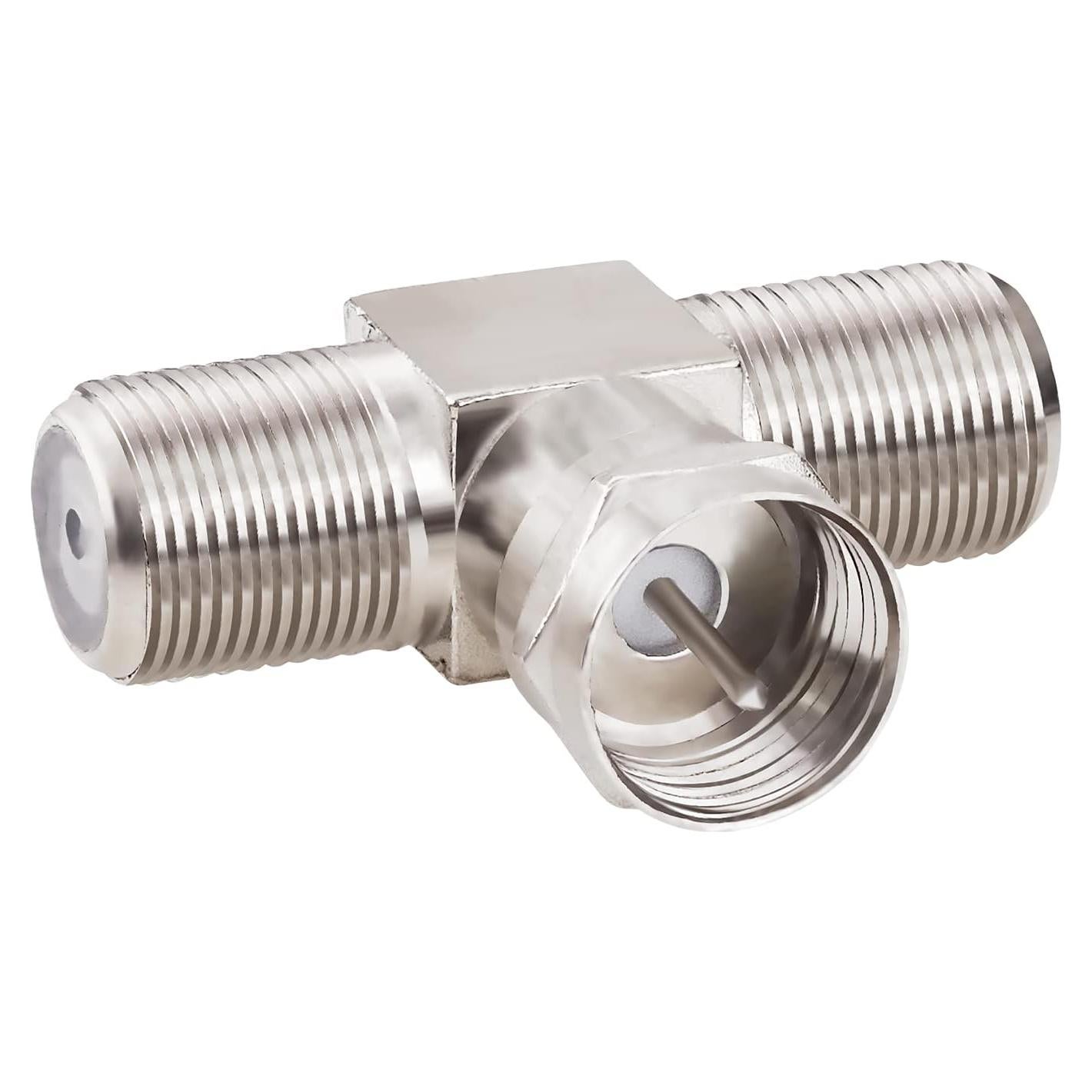 Adaptador Divisor Coaxial Goupchn F Macho a Doble F Hembra