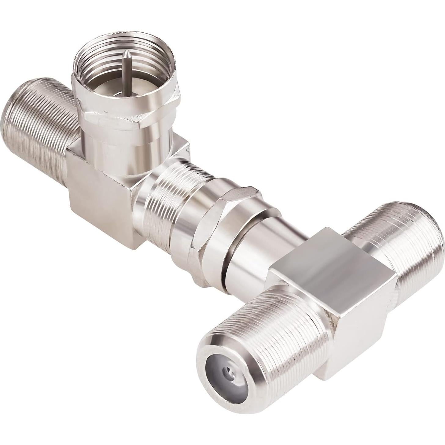 Adaptador Divisor Coaxial Goupchn F Macho a Doble F Hembra