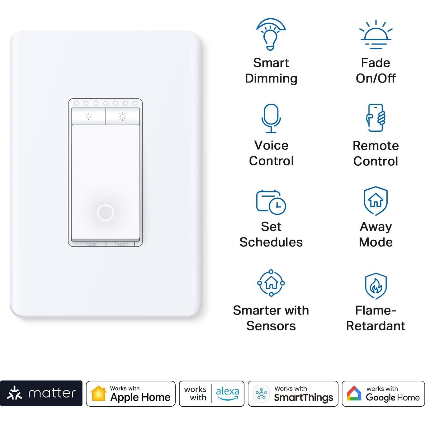 Interruptor Regulador Inteligente TP-Link Tapo S505D 1-Pack