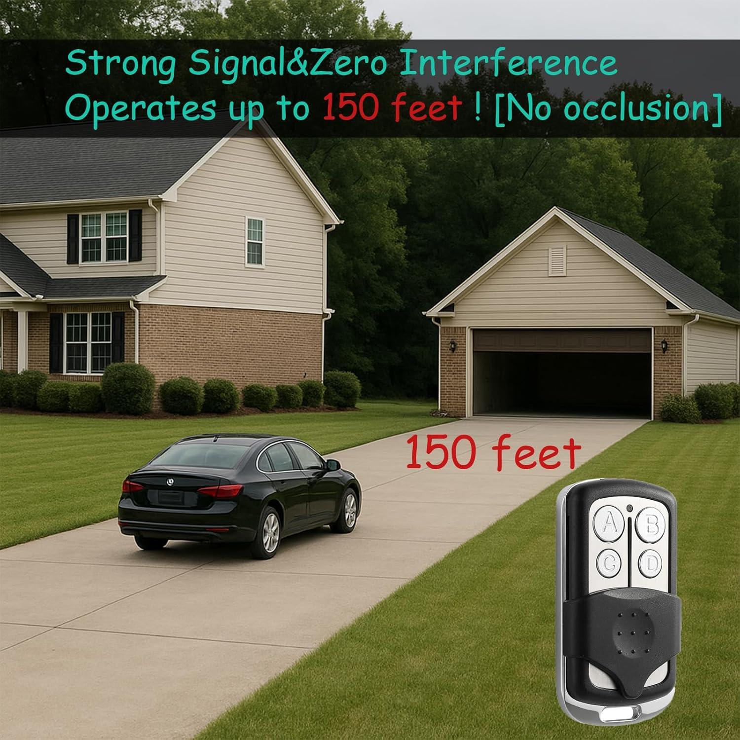 Control Remoto Llavero 2P Lift Master Chamberlain 4 Botones