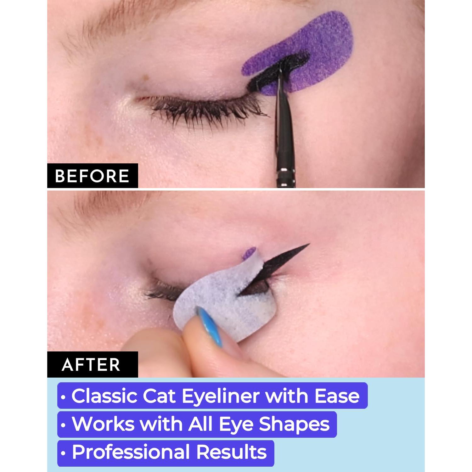 Plantillas de Eyeliner Pro Go Beth Bender Beauty - 60 Unidades